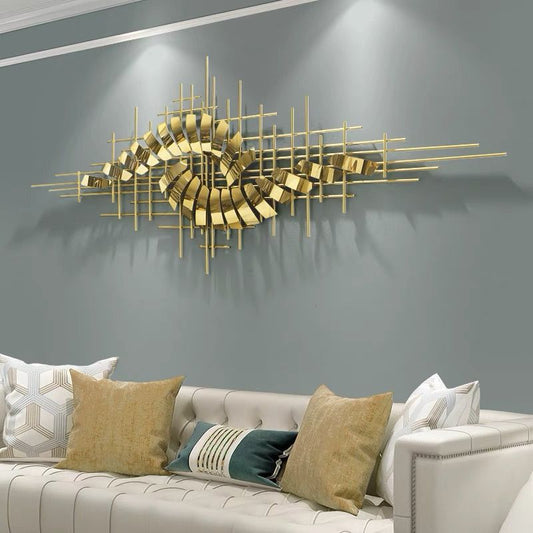 Imported PVD Coated Metal Wall Art For Home Decor