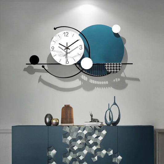 Fancy Metal Wall Clock For Home Decor