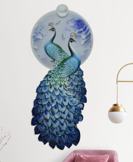 Stunning Crystal Glass Wall Decorative Ideas image