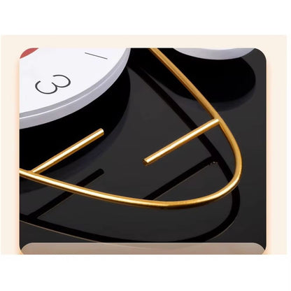 Fancy Metal Wall Clock For Home Decor