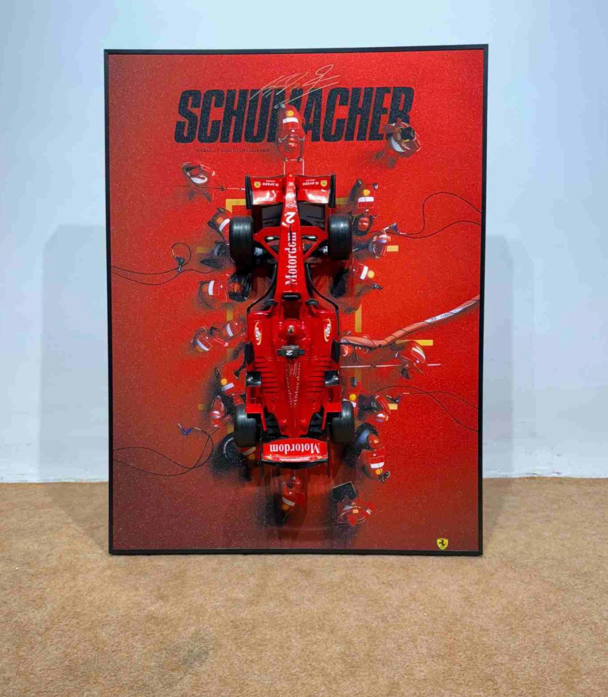F1 Latina Legacy Pop Art Shadow Box & Wall Decoration Items [ STYLE 1 ]