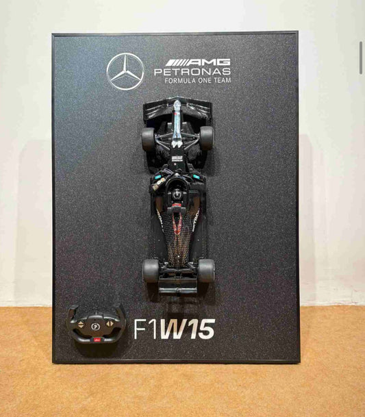 Merc AMG Legacy Pop Art Shadow Box & Wall Decoration Items