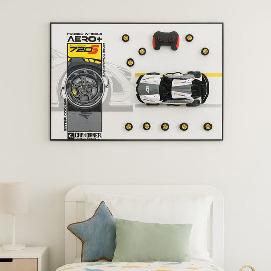 Sports Car Legacy Pop Art Shadow Box & Wall Decoration Items