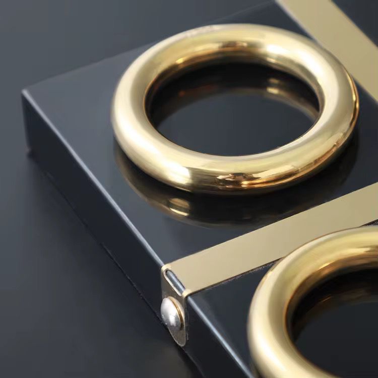 Black & Gold Tic Tac Toe Showpiece For Home Decor Style 2