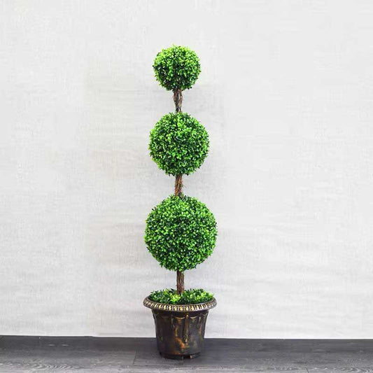 Artificial Topiary Plant Grass Balls 50 Inches