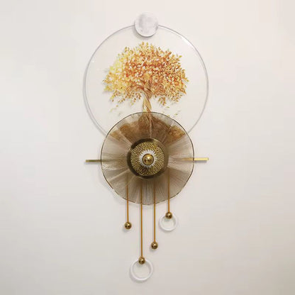 Modern Crystal Wall Decor For Wall Decor With LED Light [ 52 x 24 Inches] [ STYLE 2 ]