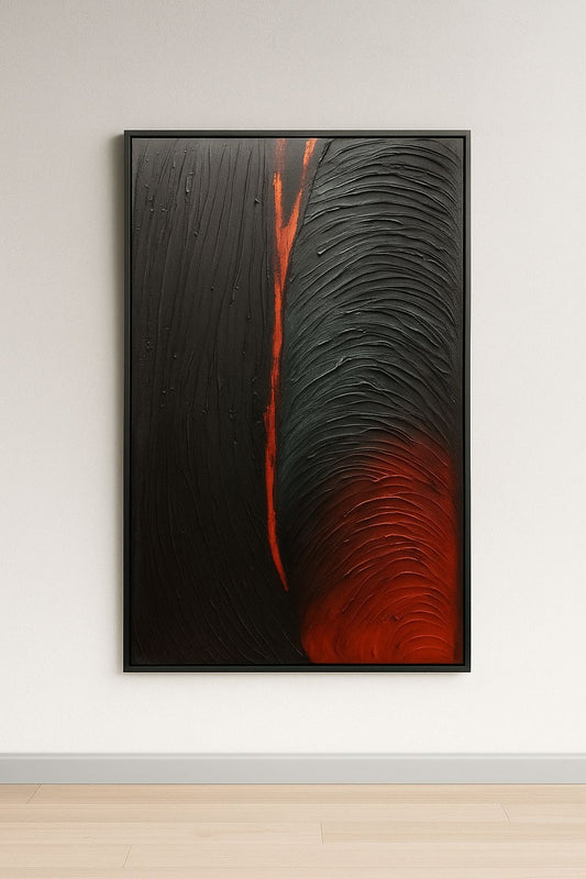 Magical Mirage Abstraction 100% Handpainted Wall Painting