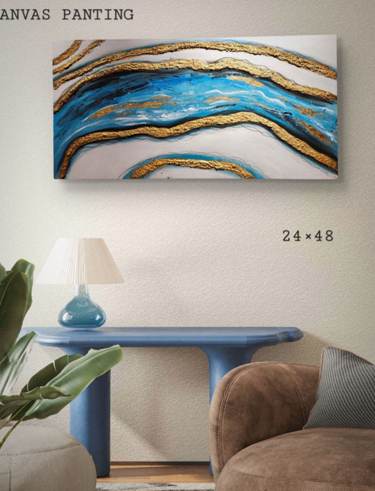 3D Canvas Painting for Home Décor [ 24 x 48 Inch ]