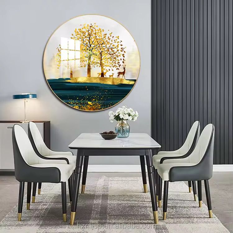Premium Crystal Glass Wall Painting [ 32 x 32 Inches ]