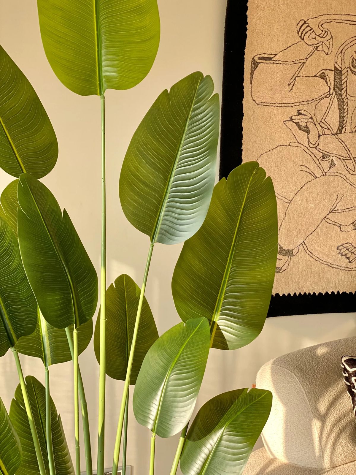 Artificial Lush Travellers Palm - 6.5 Feet