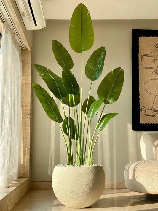 Artificial Lush Travellers Palm - 6.5 Feet