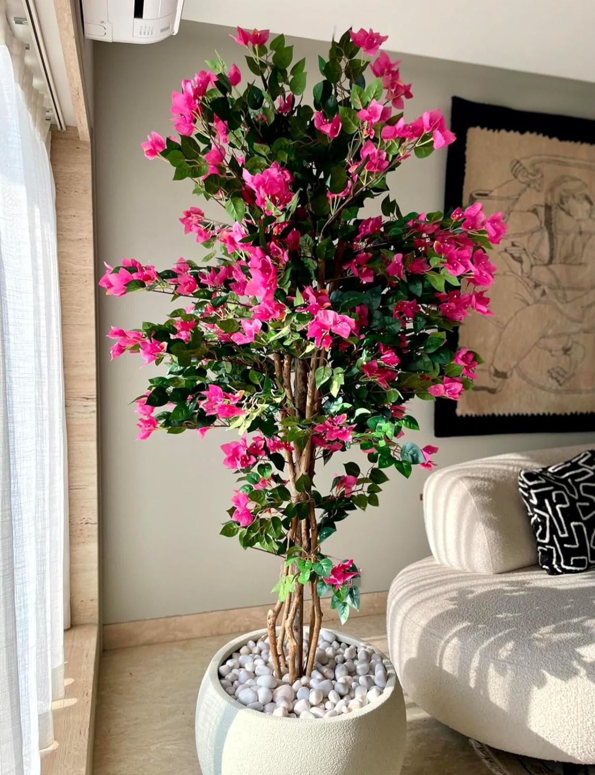 Artificial Bougainvillea Plant - 6 Feet