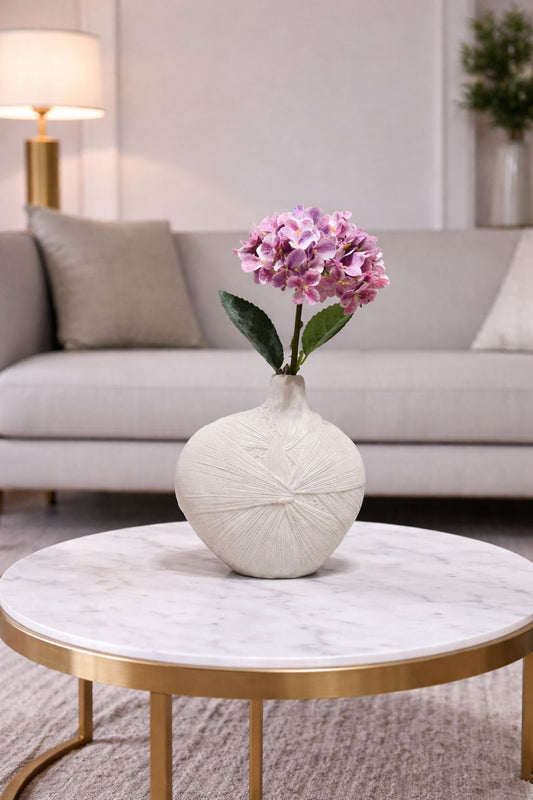 Premium Handcrafted Polyresin Flower Vase For Home - Style 5
