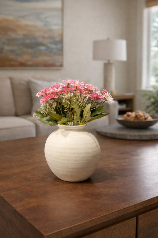 Premium Handcrafted Ceramic Flower Vase For Home - Style 24