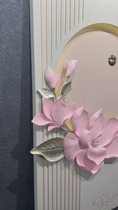 The Altruistic Flower 3D Resin Wall Decor