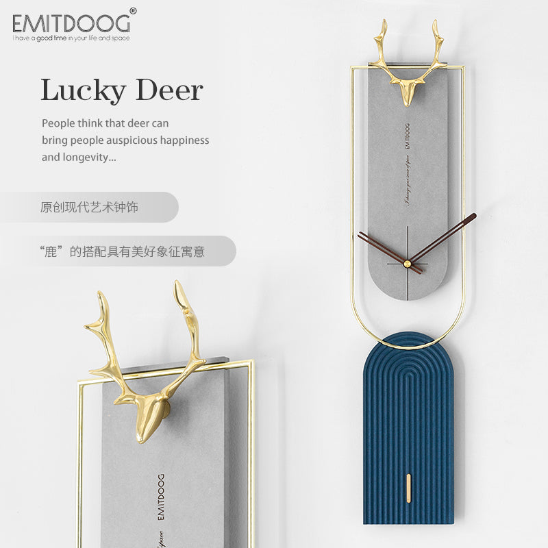 The Touch of Suave - Luxe Wall Clock - Style 5