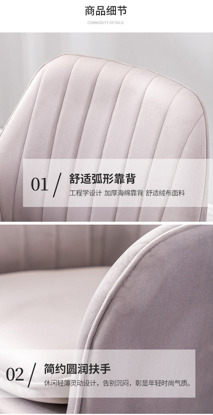 Grey Velvet Tufted Luxury Lounge Chair
