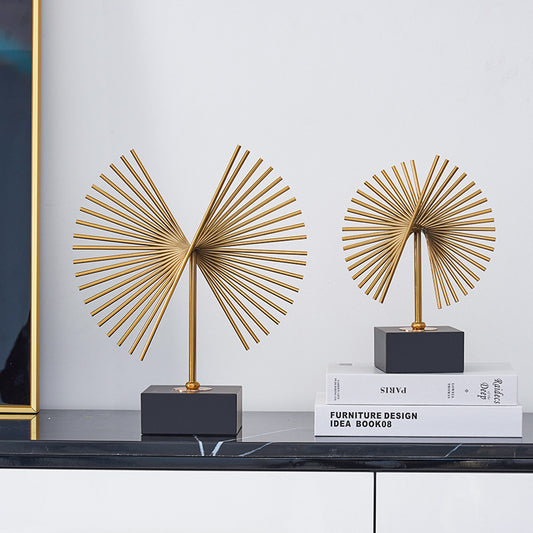 Metal Showpiece For Home Decor - Set of 2