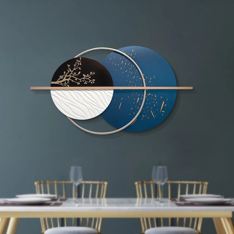 Premium Metal Wall Art With Led Light