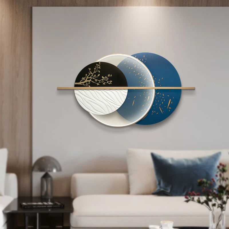 Premium Metal Wall Art With Led Light