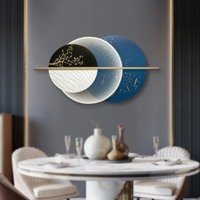 Premium Metal Wall Art With Led Light