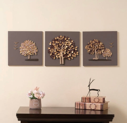 THE ALTRUISTIC TREES 3D WALL DECOR - SET OF 3
