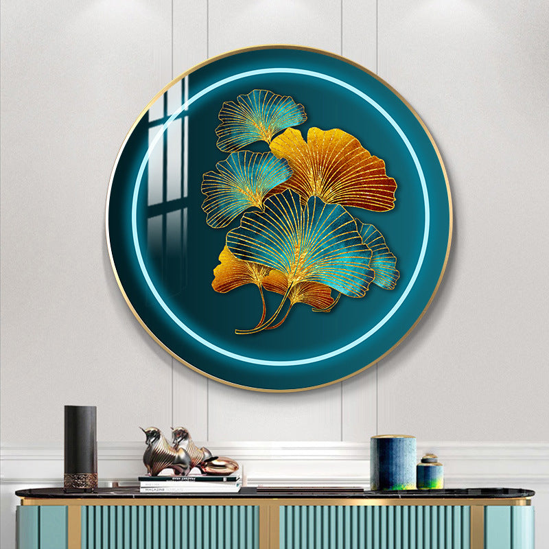 Modern 3D Pearl Work Painting With Metal Framing For Home Decor [ 32 x 32 Inches ]